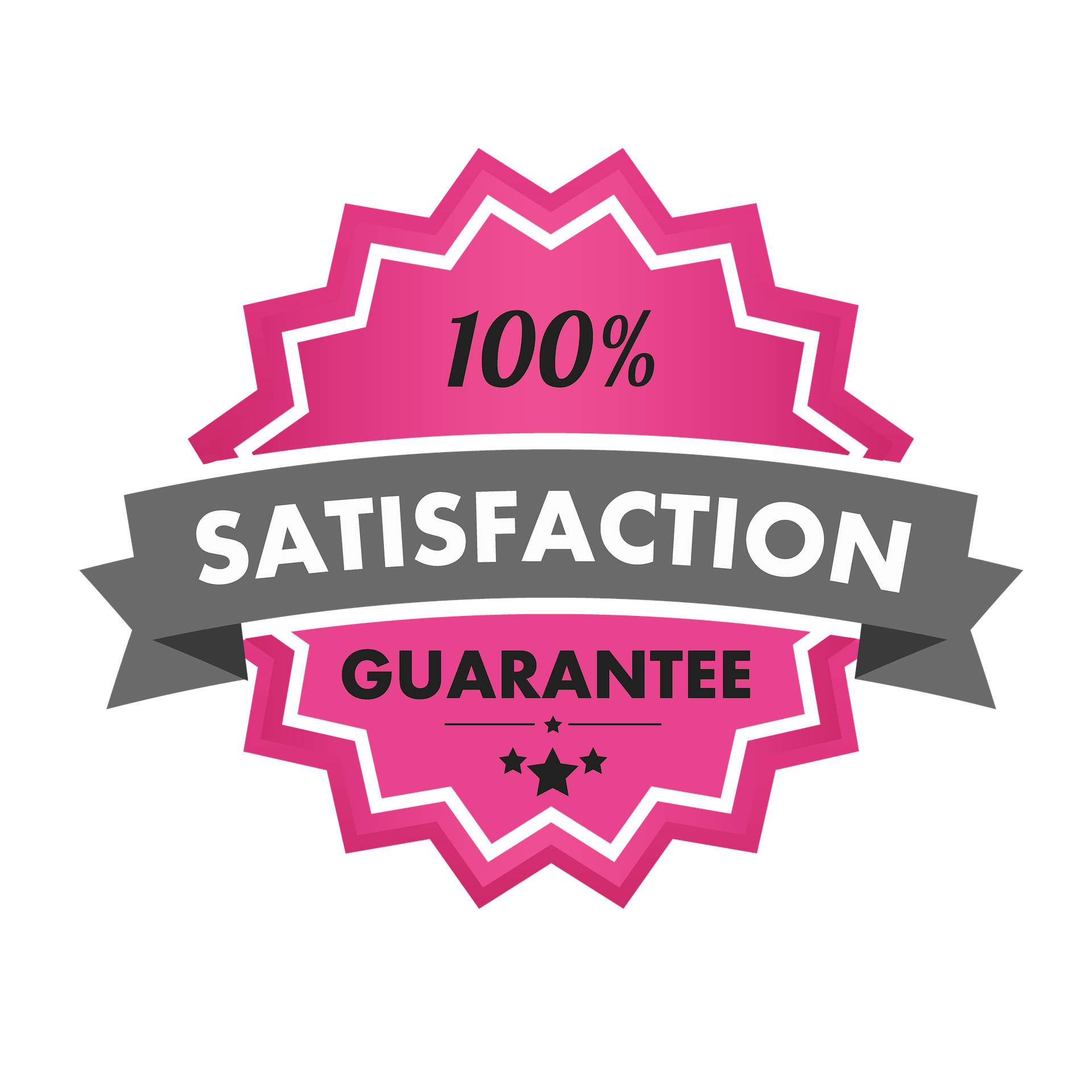 100% Satisfaction Guarantee